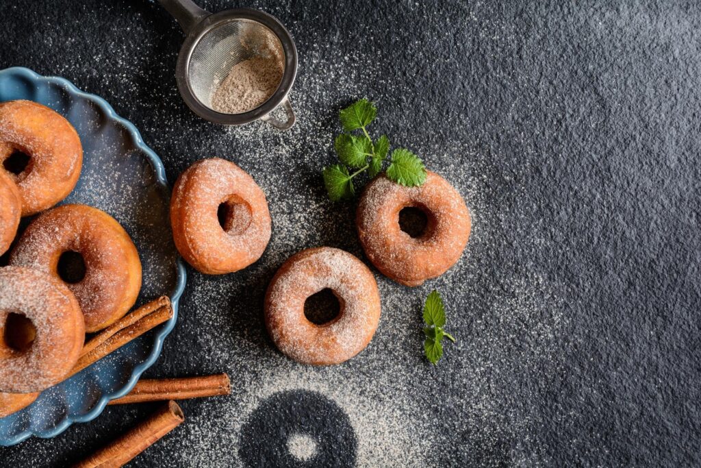 Cinnamon Sugar Doughnuts